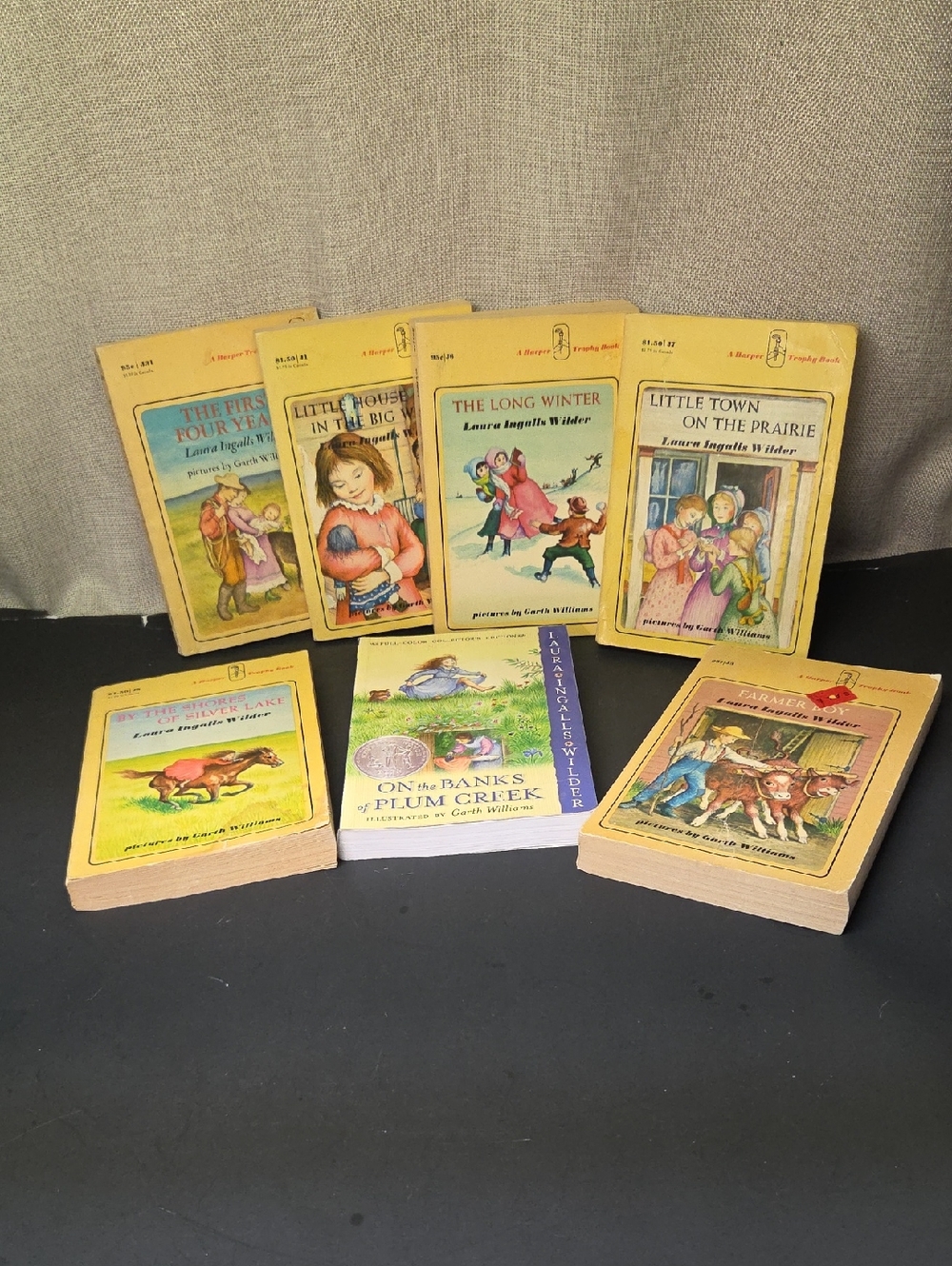 Wilder - Little House on the Prairie Series - Book Lot of 7 Paperback